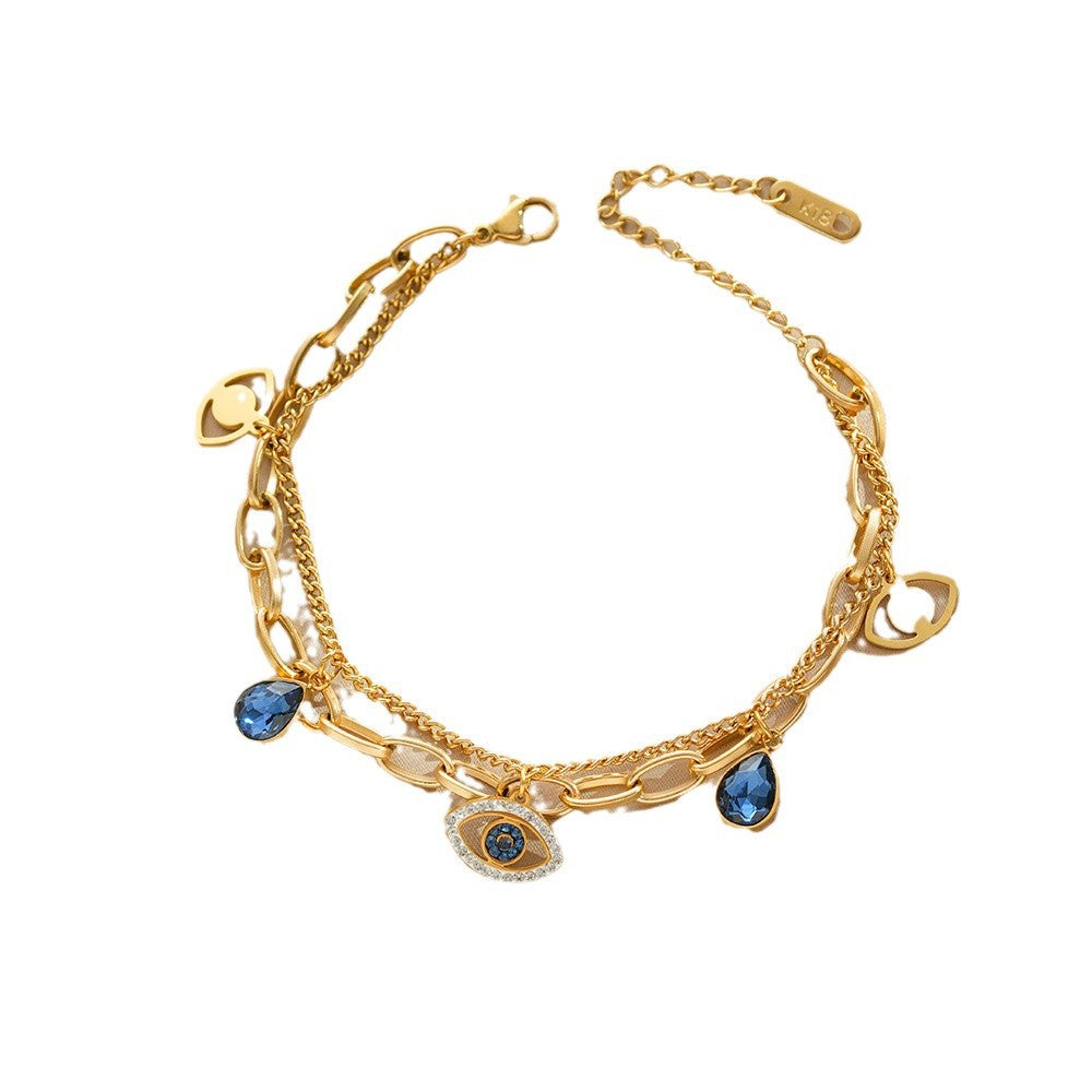 Wholesale personality devil' s eye bracelet