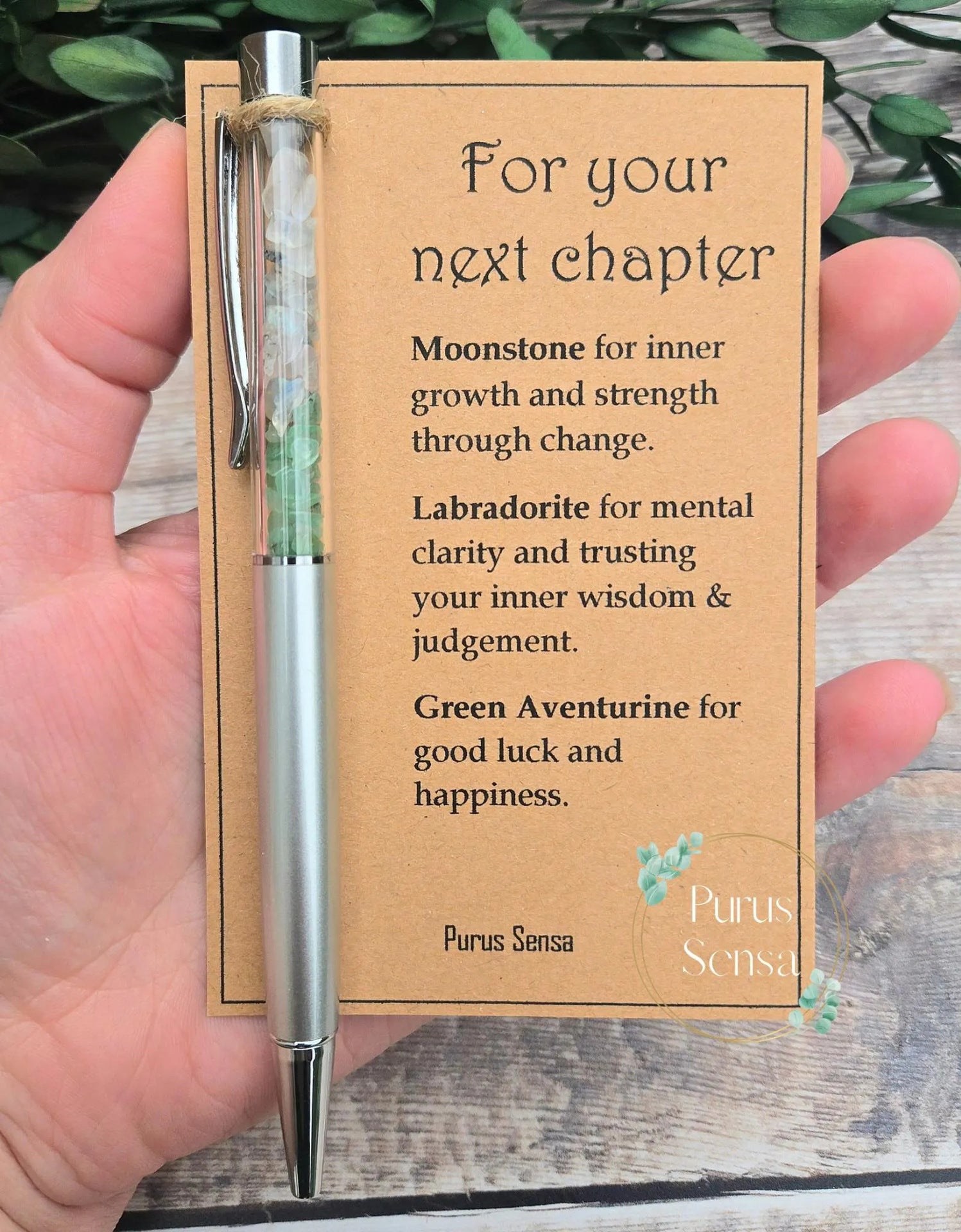 Wholesale Quicksand Metal Empty Pen Barrel  3–5mm  Natural Crushed Stone Pen