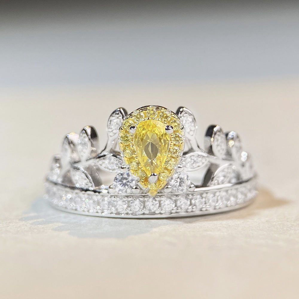 Wholesale S925 Sterling Silver Diamond Ring