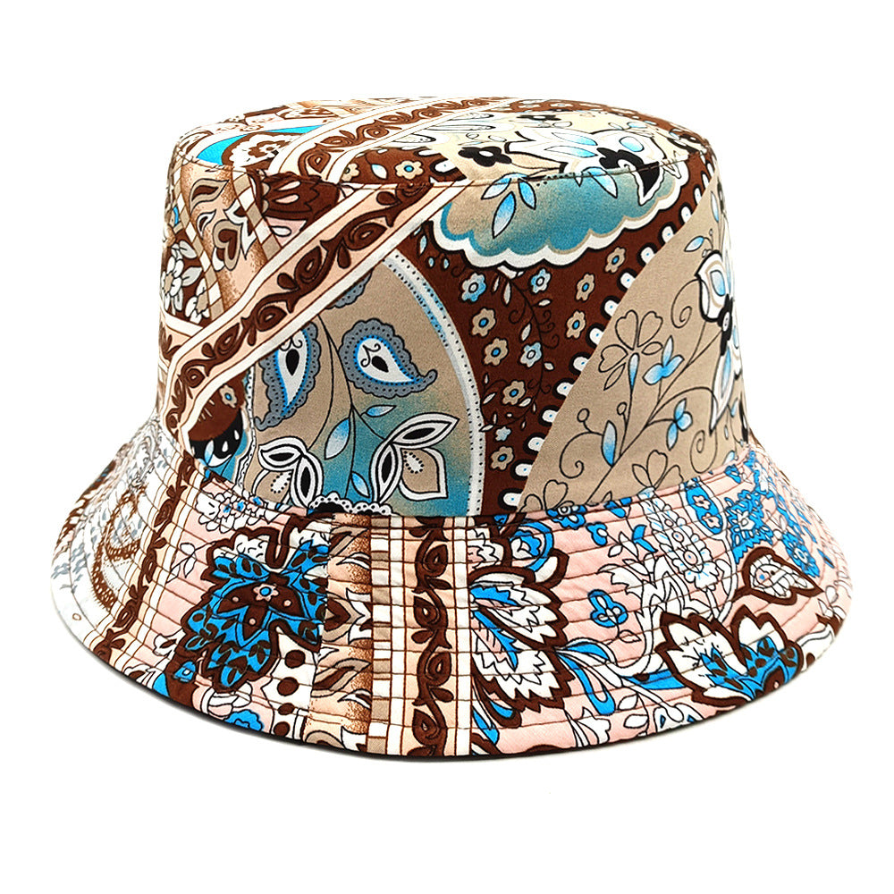 Wholesale Cashew Flower Fisherman Hat Bucket Hat
