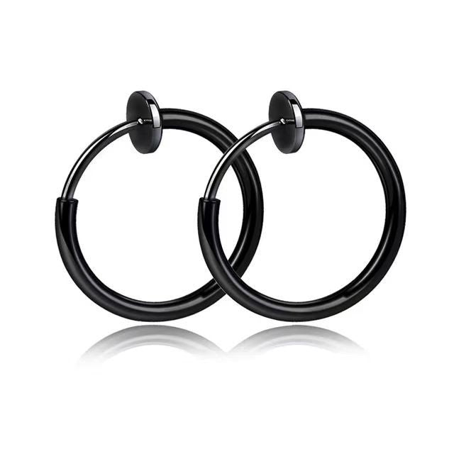 Wholesale 18K  titanium steel ear clip  earrings