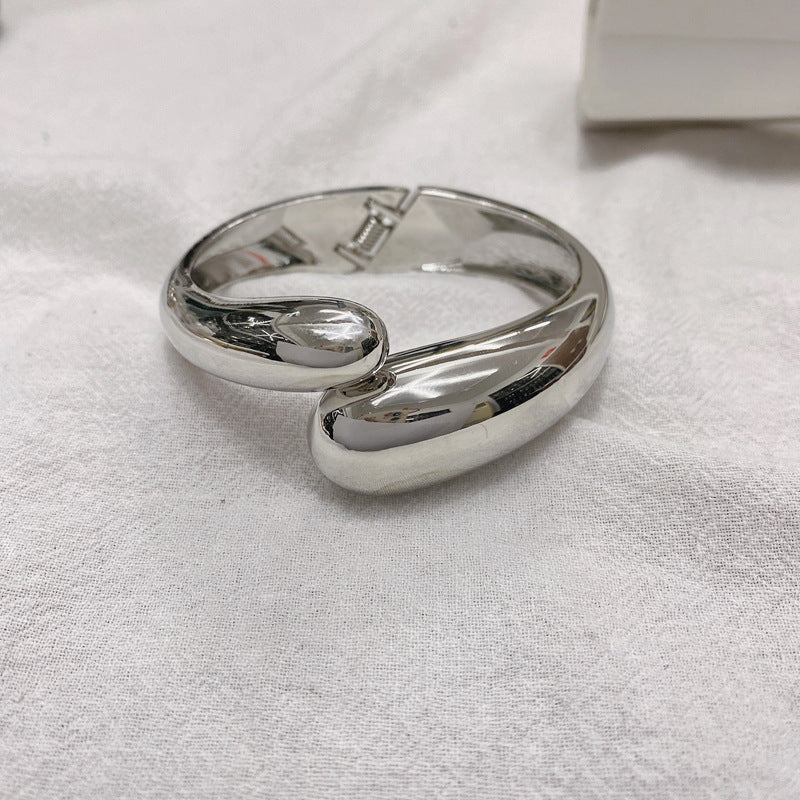 Wholesale Glossy Bracelet Alloy Open Bracelet ACC-BT-YunShang001