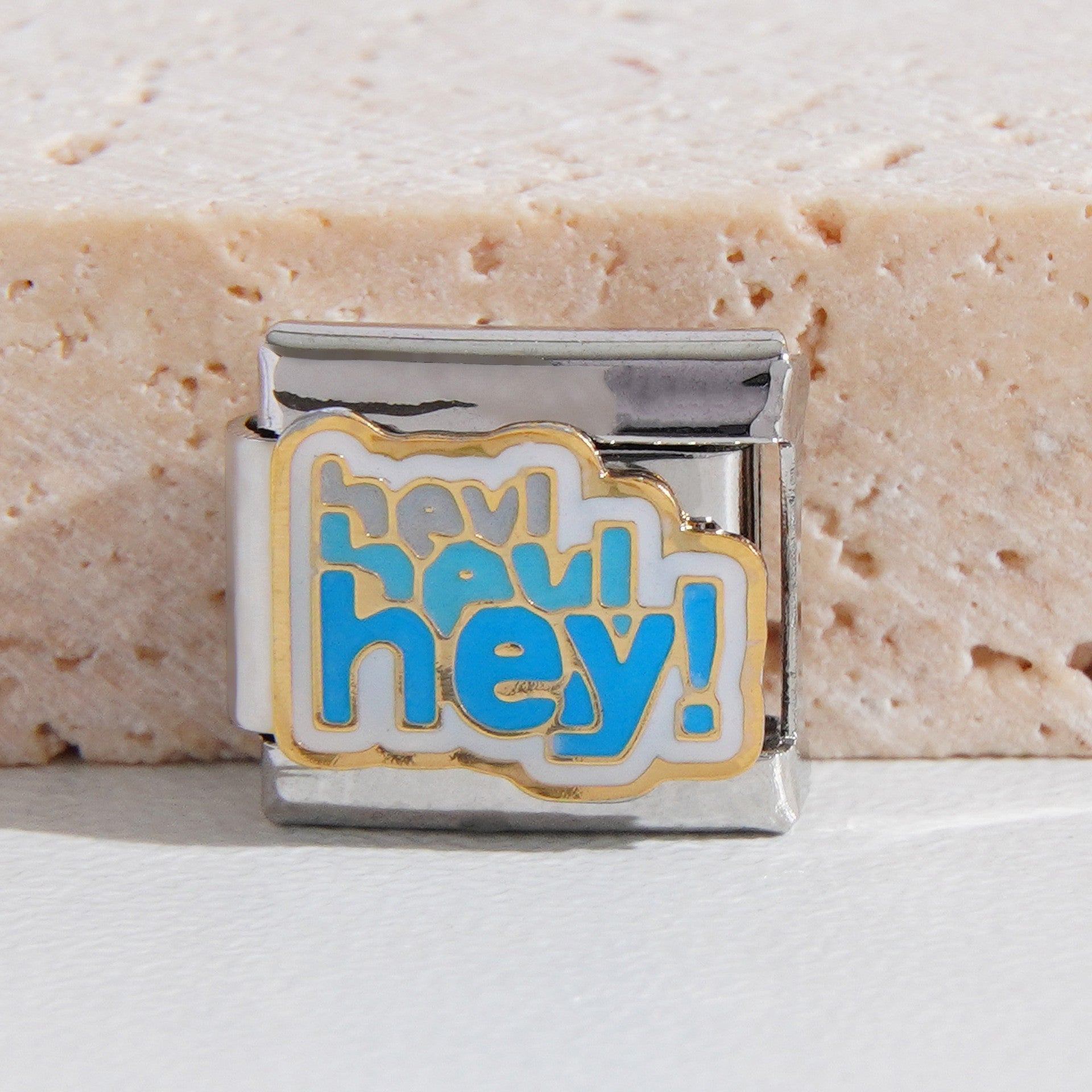 Wholesale Italian Charm Bracelet 9mm DIY Splicing Cute Creative Stainless Steel Composable Bracelet