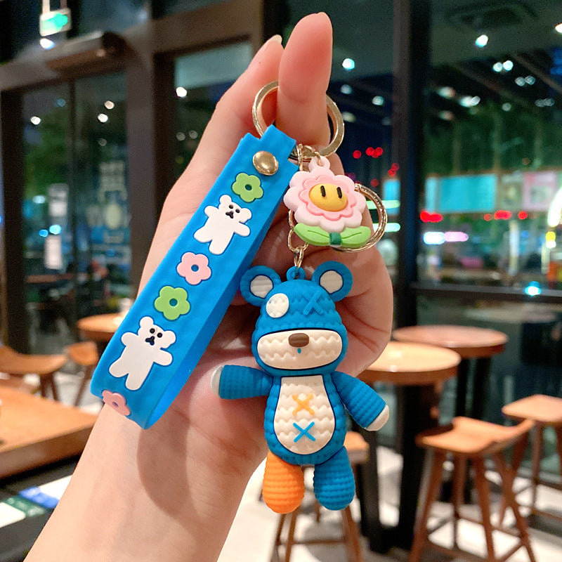 Wholesale Cartoon Woolen Bear Cute Keychain ACC-KC-Gongz003