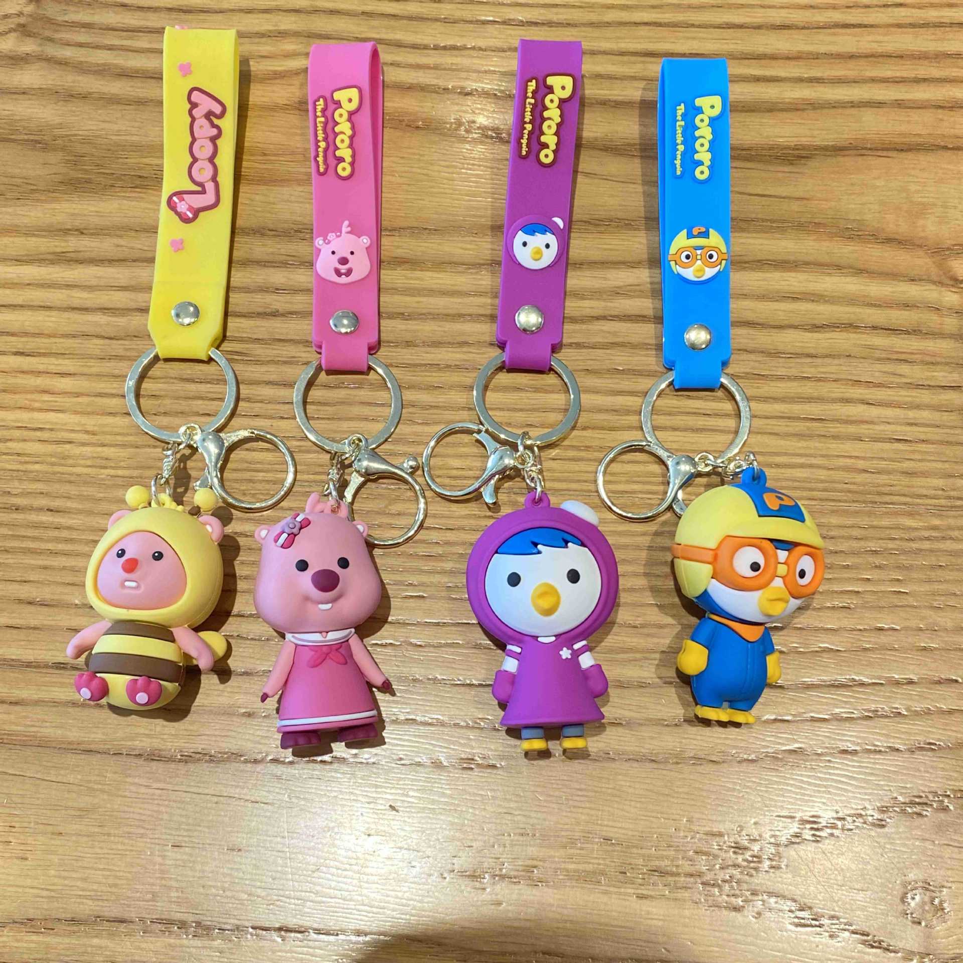 Wholesale Cartoon Cute Silicone Keychains ACC-KC-MingTian007