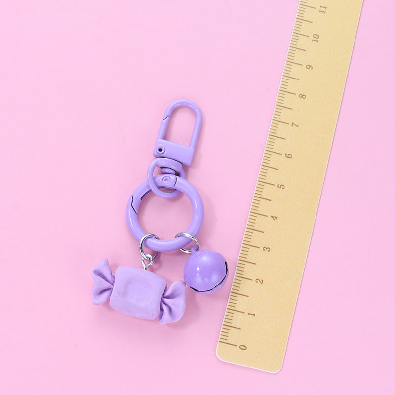 Wholesale Resin Candy Colored Bow Keychain ACC-KC-HuiMei005