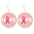 Wholesale 2pcs/pack Cancer Team Struggle Survivor Accessories  Wooden Pattern Earrings