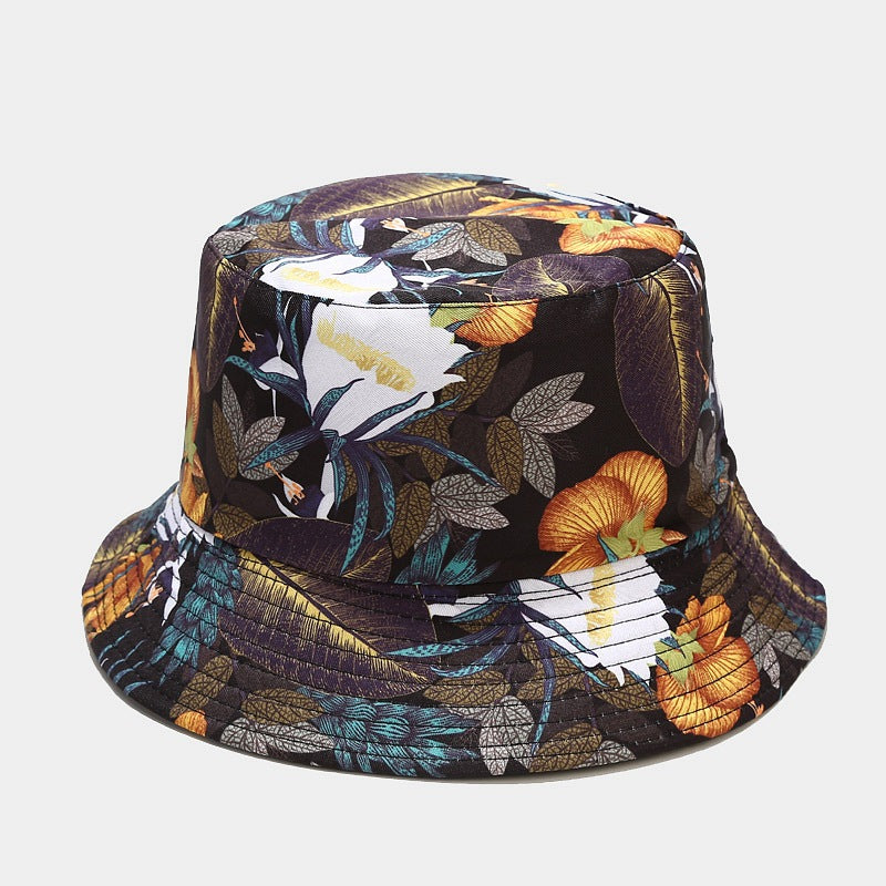 Wholesale Plant Print Bucket Hat ACC-HT-LvYi015