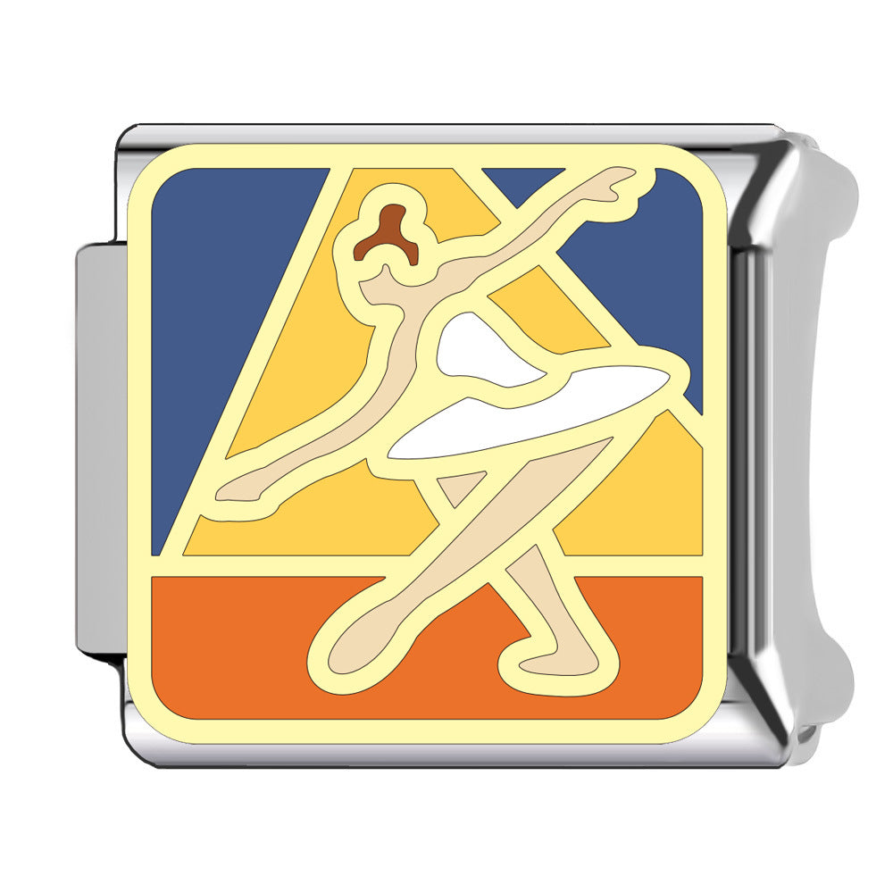 Wholesale   Italian Charm Bracelet 9mm DIY Heart-Shaped Welded Creative Stainless Steel Composable Bracelet