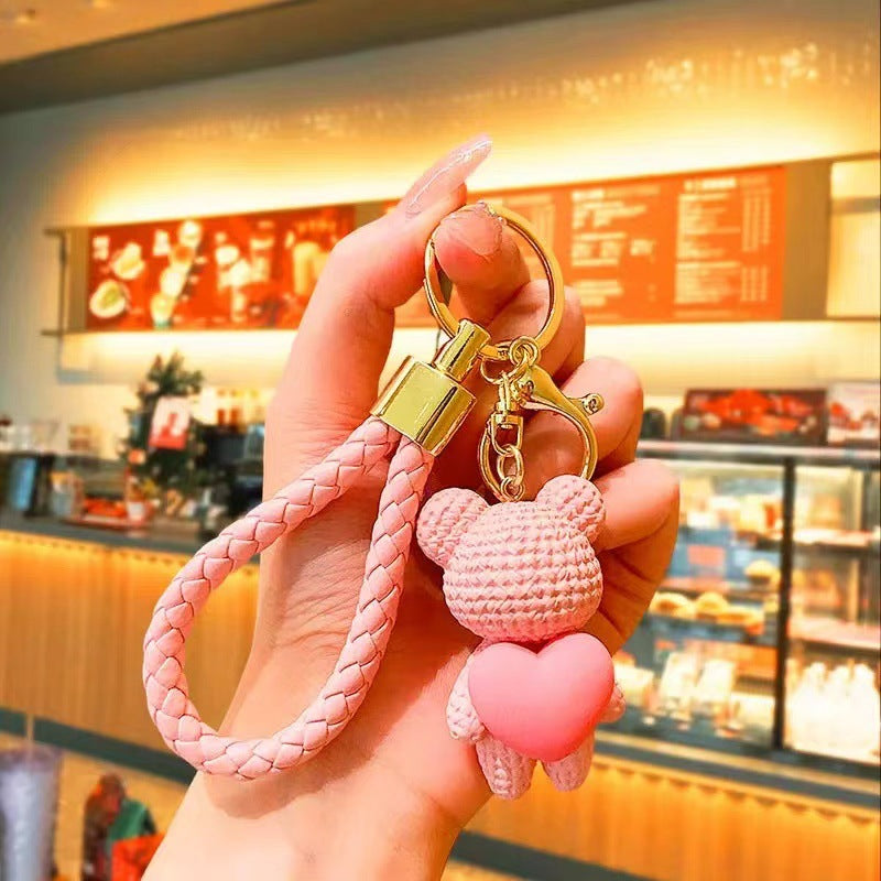 Wholesale cartoon cute bear keychain