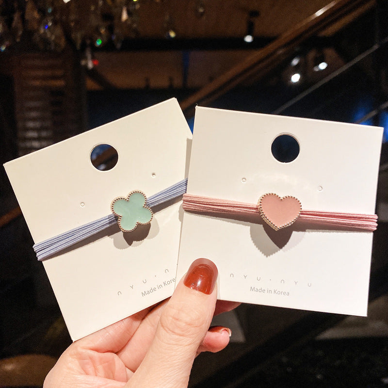 Wholesale 5pcs Love Oil Hair Scrunchies ACC-HS-Huidi021