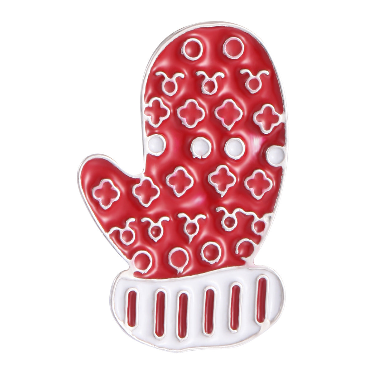 Wholesale Cartoon Cute Christmas Alloy Oil Drop Brooch ACC-BCH-BinLi001