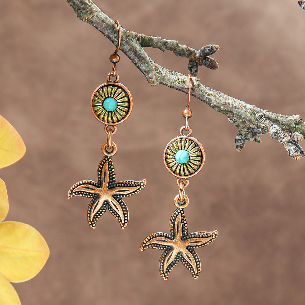 Wholesale Bohemian Geometric Earrings Fashion Accessory Boutique Resale