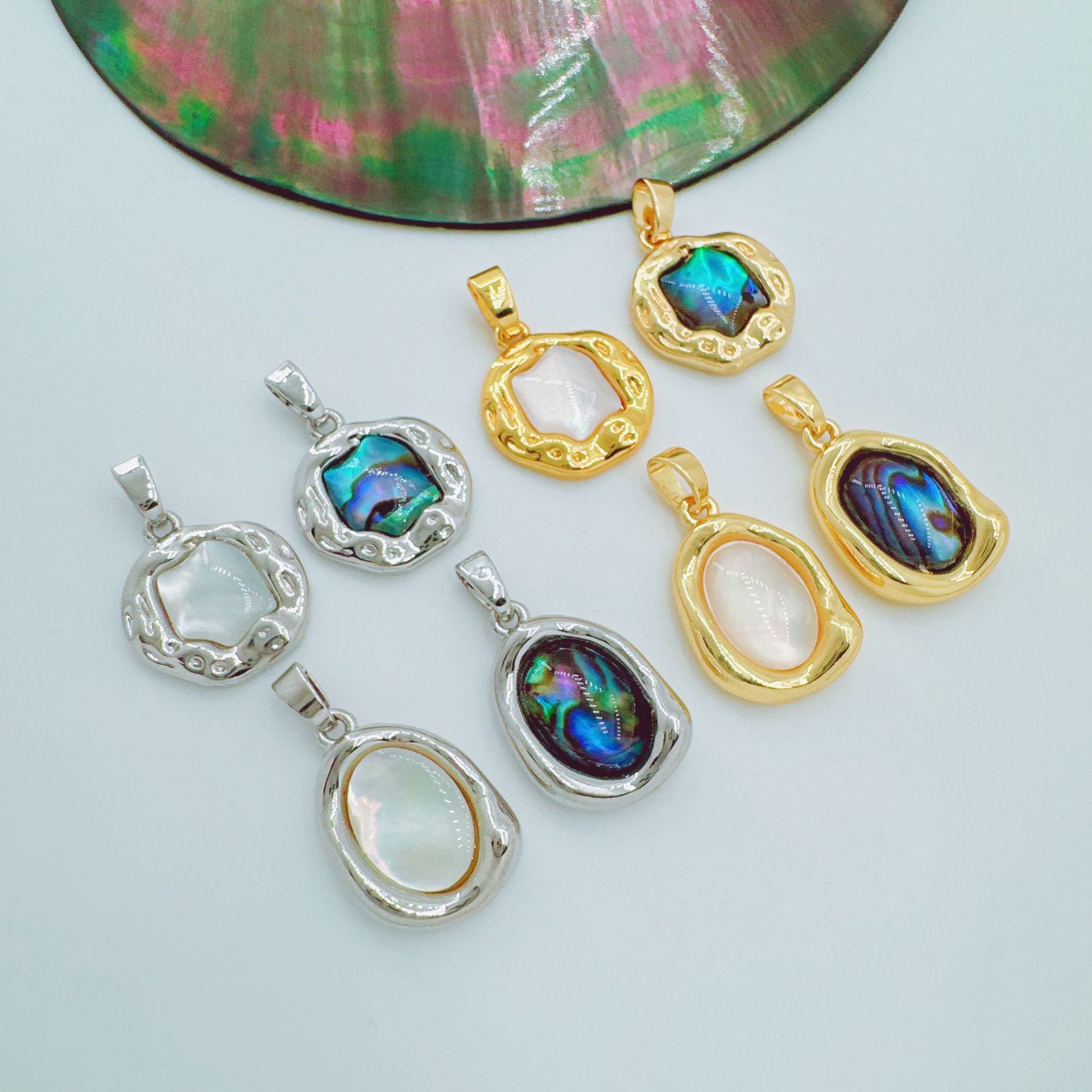 Wholesale Japanese Korean Style Irregular Pendant Necklace Layering Jewelry Accessory for Women Gift