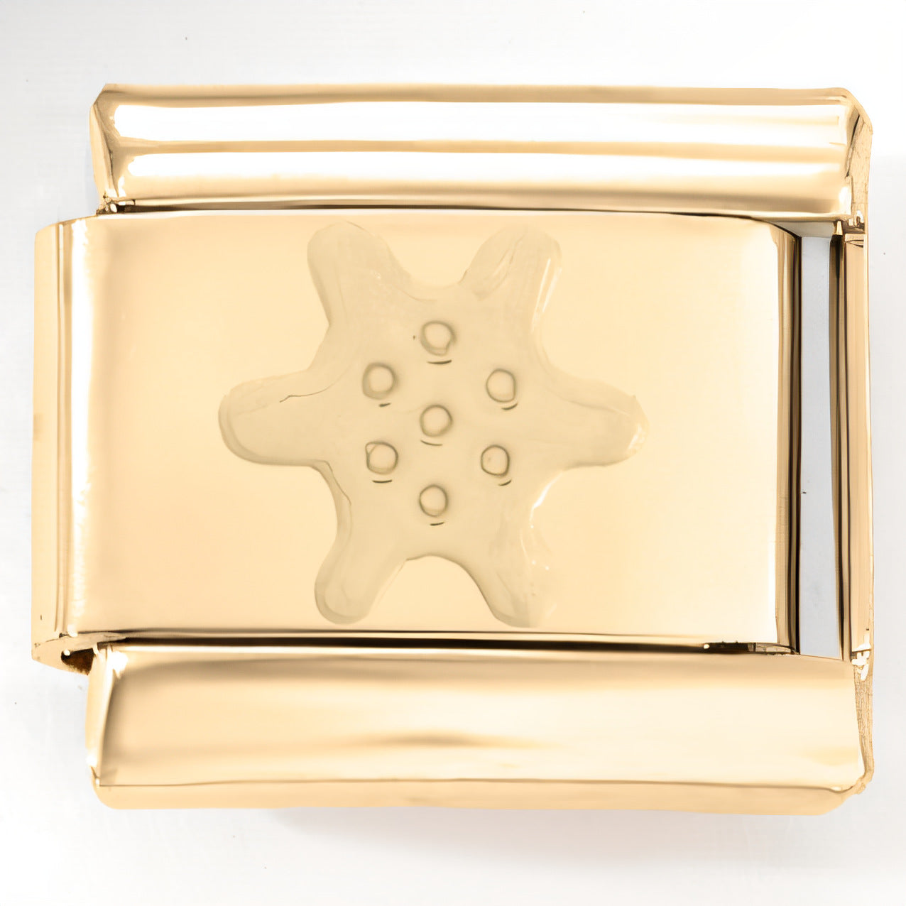 Wholesale Italian Charm Bracelet 9mm DIY  Single Section   Creative Stainless Steel Composable Bracelet