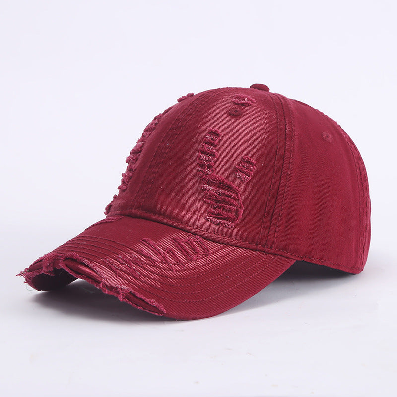 Wholesale Street ripped retro baseball cap