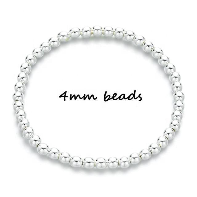 Wholesale Copper Plated Gold Beads Color-retaining Bracelet Beach Style Geometric Elastic Bracelet ACC-BT-zhixiang006