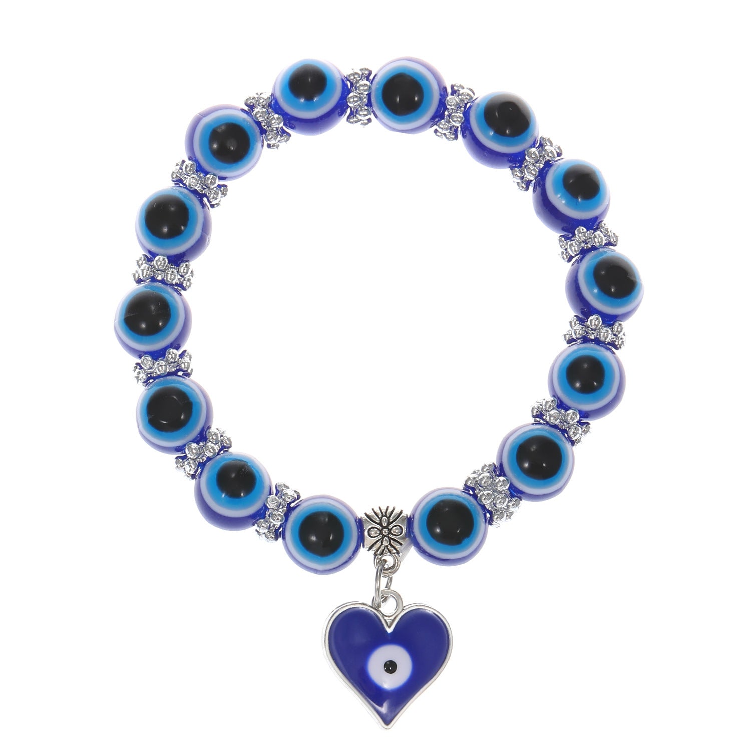 Wholesale Evil Eye Bracelet Butterfly Bracelets Love Resin Round Bead Bracelet ACC-BT-MY011