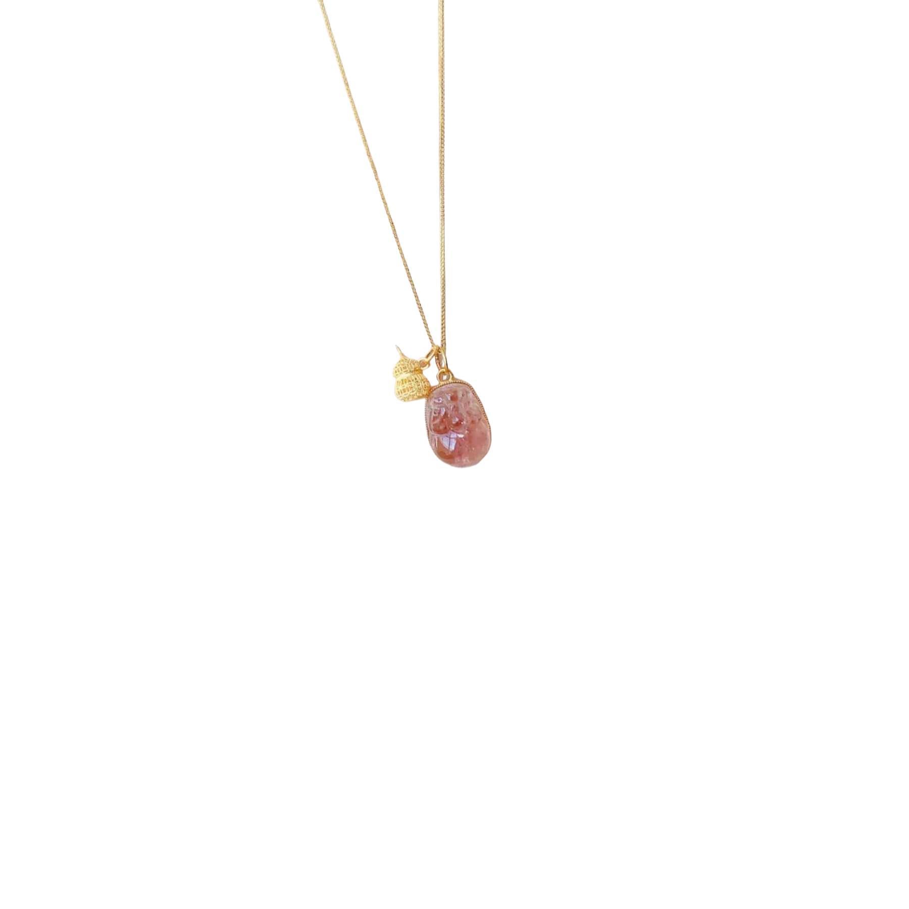 Wholesale Authentic Pink Tourmaline Necklace