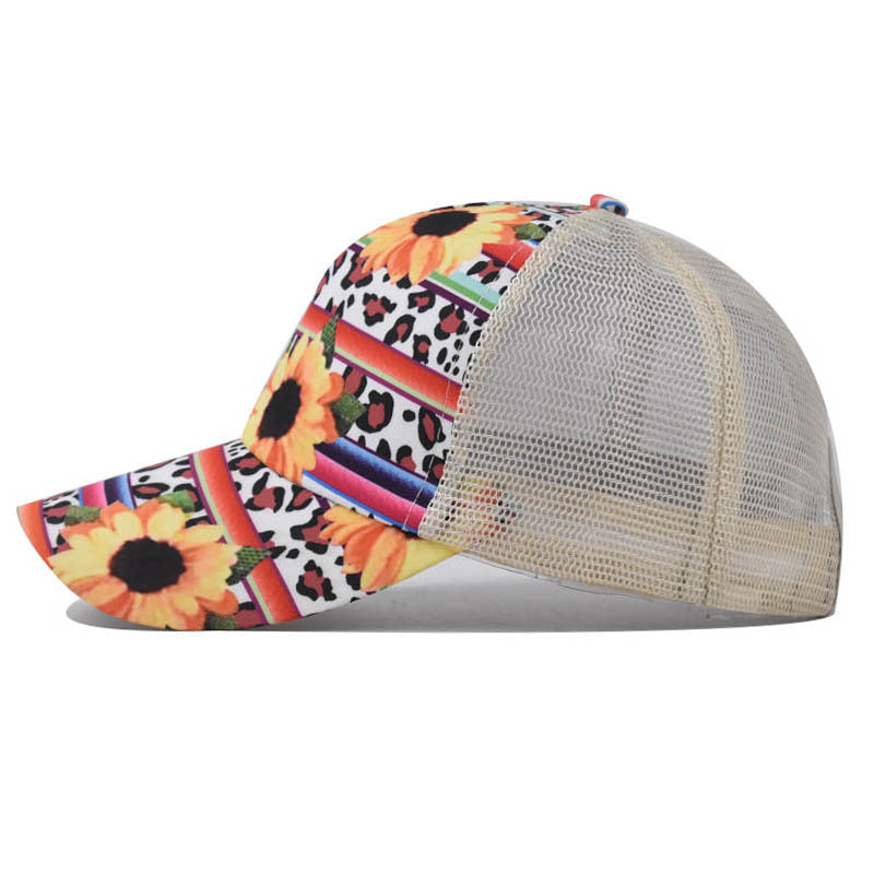 Wholesale Aztec Sunflower Leopard Print Baseball Cap Hat ACC-HT-ErXu002