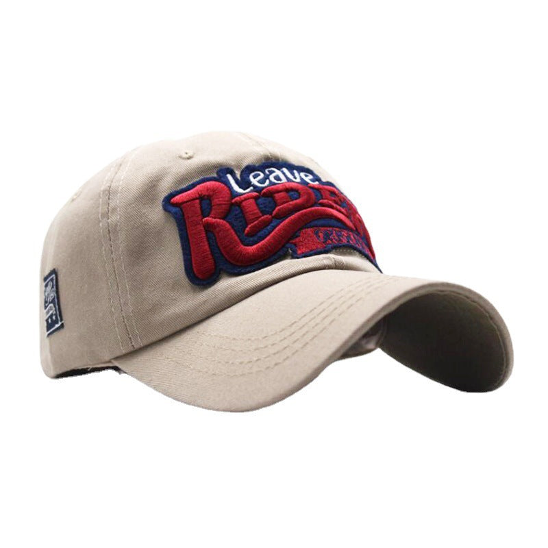 Wholesale Fashionable baseball cap with letter embroidery