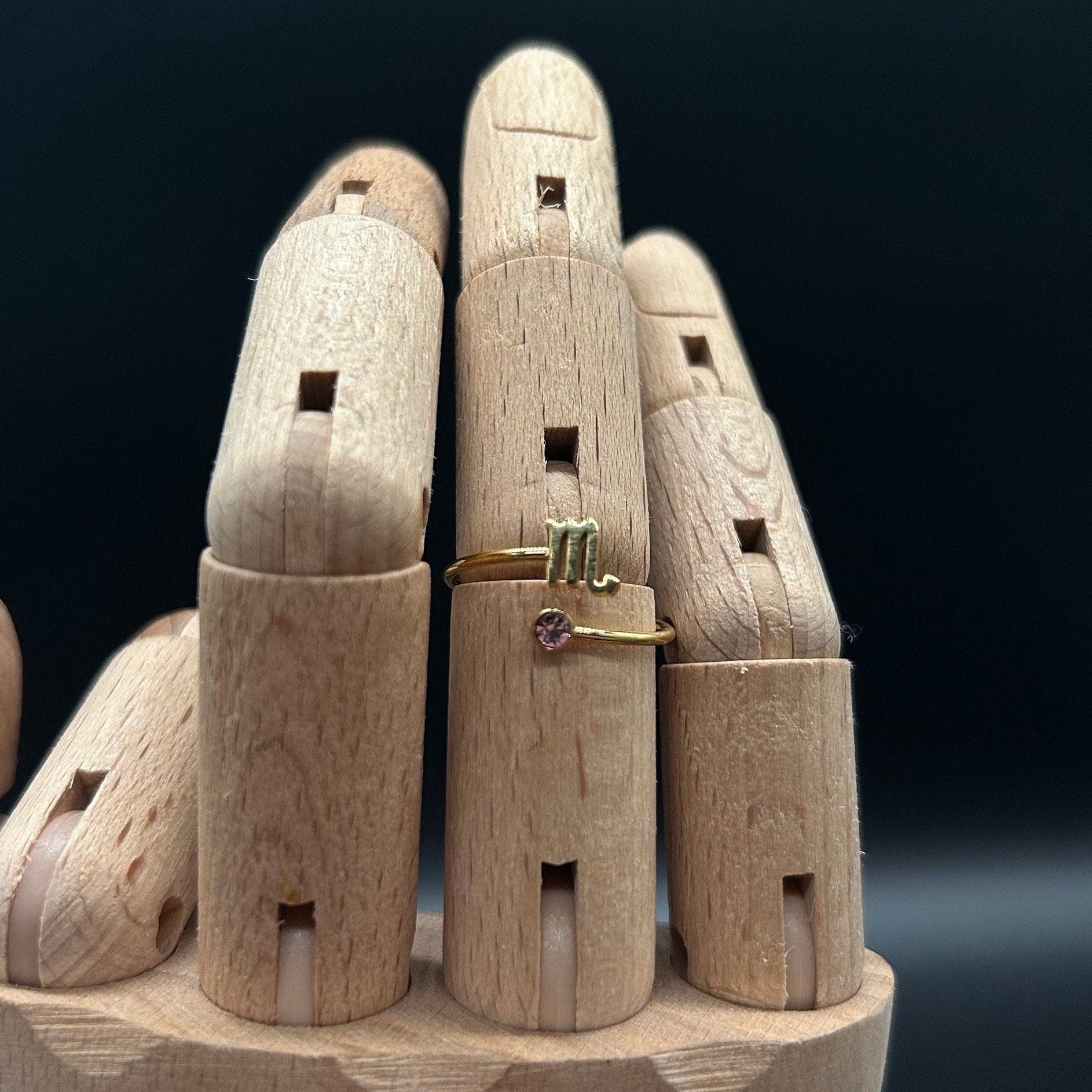 Wholesale Titanium Steel Classic Evergreen 12 Constellation Twelve Constellation Ring