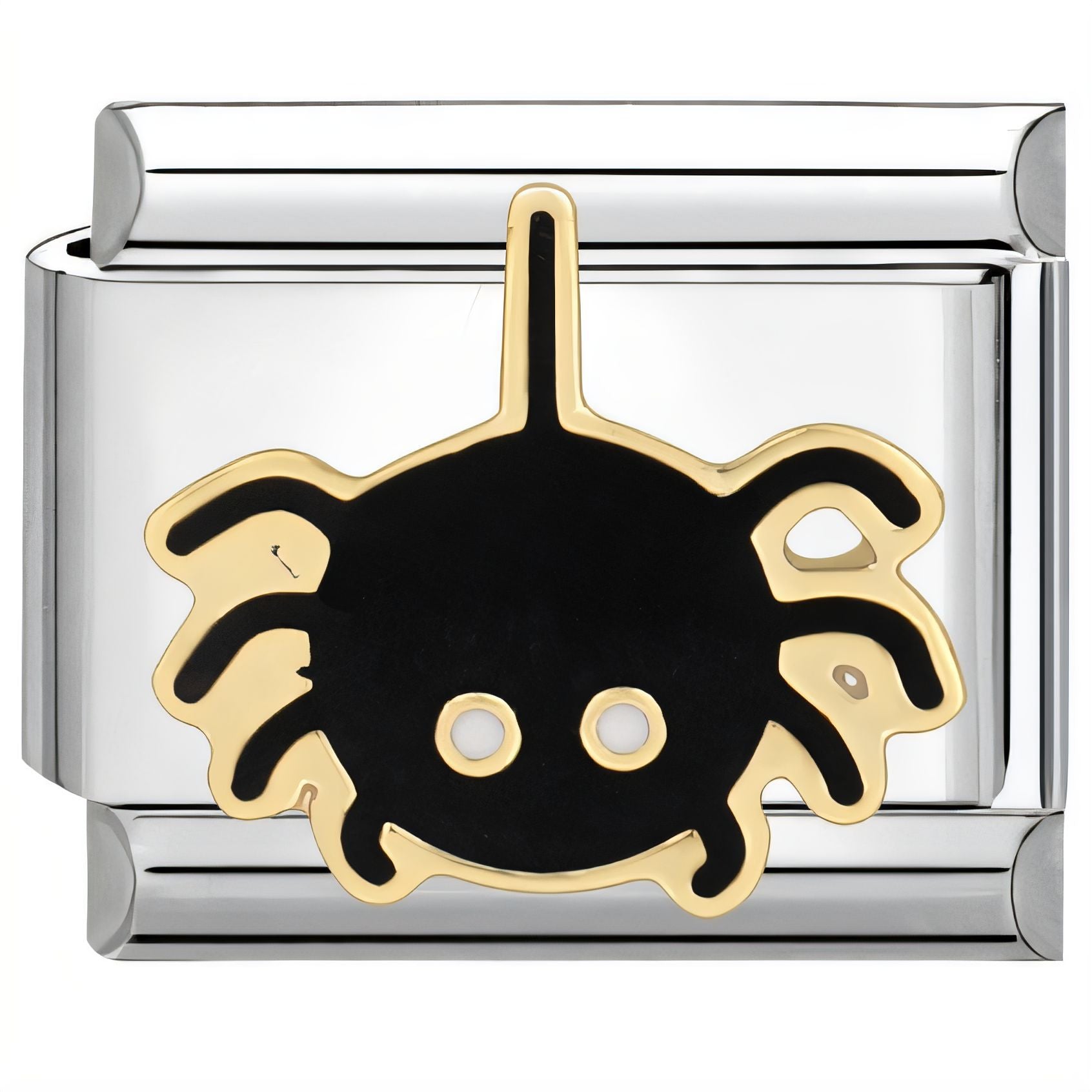 Wholesale Italian Charm Bracelet 9mm DIY Splicing Cute Cartoon Stainless Steel Composable Bracelet