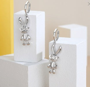 Wholesale 925 Silver Needle Exaggerated Irregular Metal Earrings Statemente Earrings ACC-ES-Hanxi007