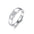 Wholesale s925 silver couple ring open mouth pair ring