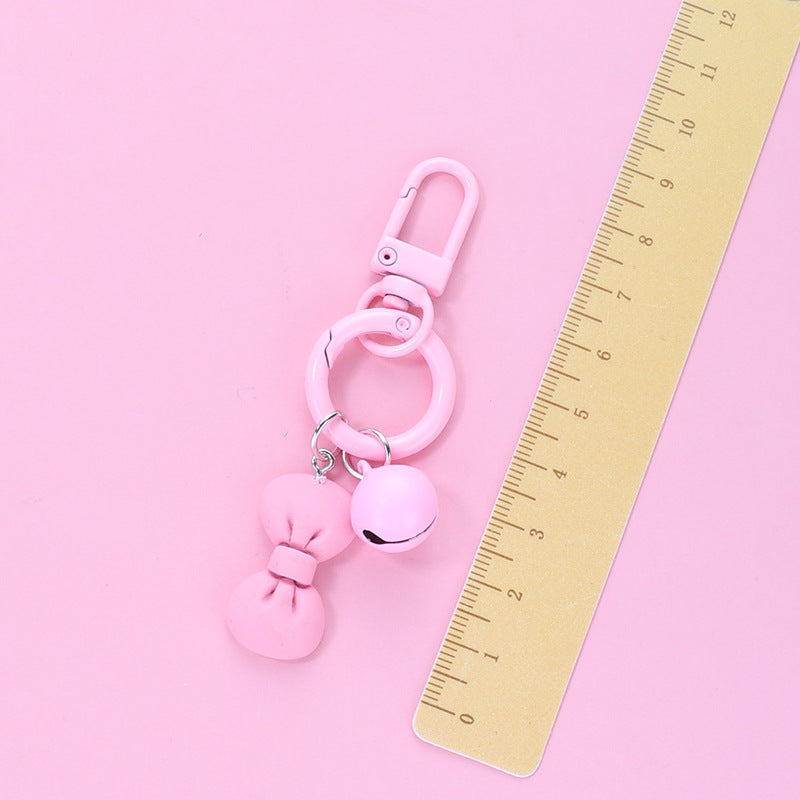 Wholesale Resin Candy Colored Bow Keychain ACC-KC-HuiMei005