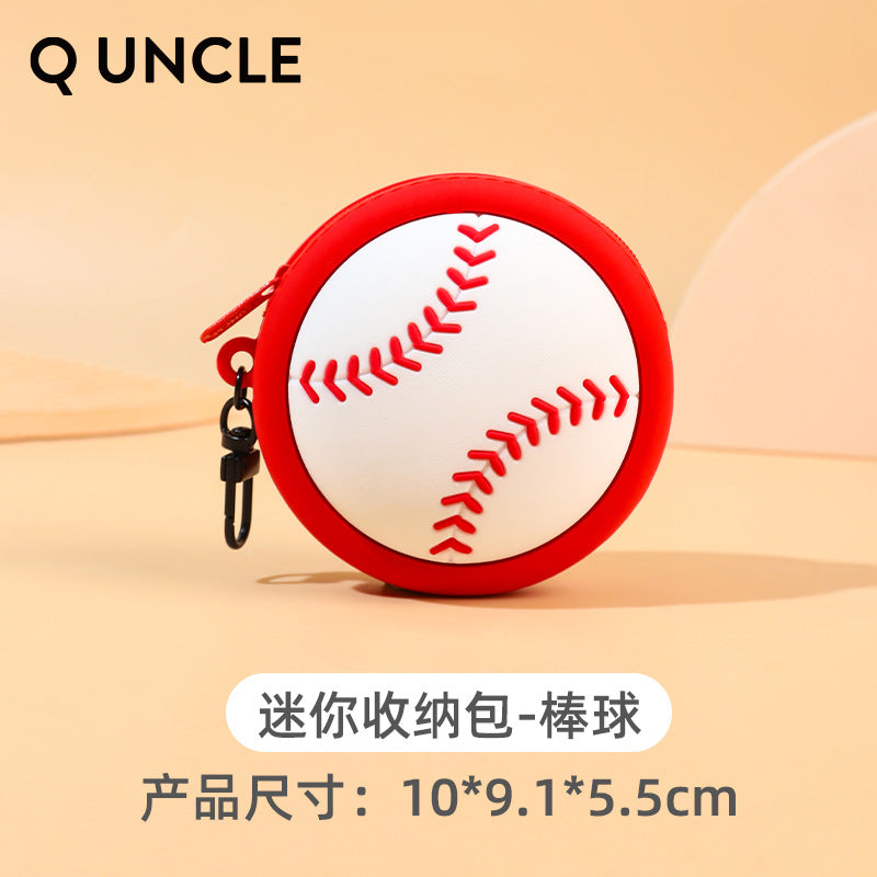 Wholesale Football Silicone Wallet ACC-WT-TongDa001