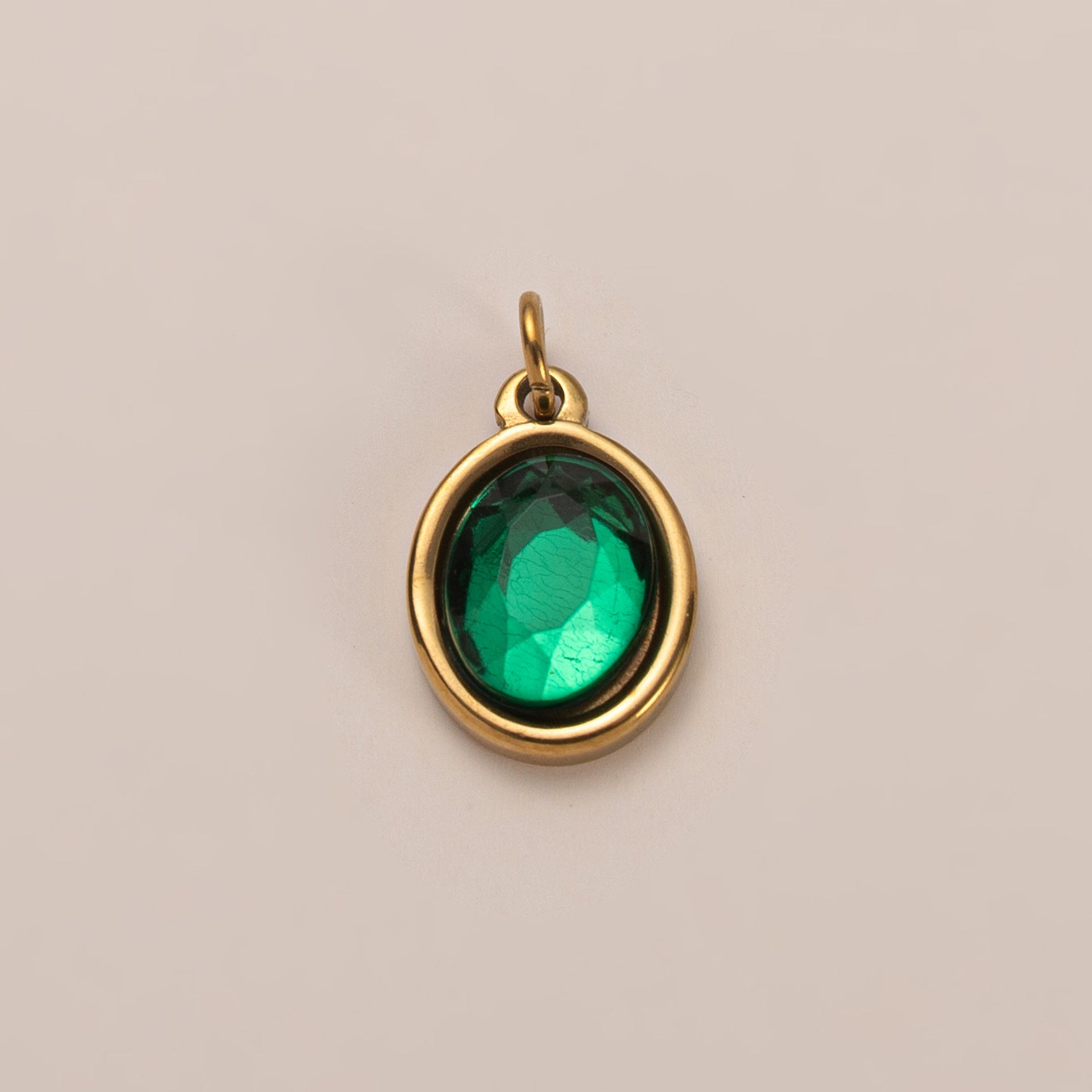 Wholesale Stainless Steel December Birthstone Valentine' s Day DIY Zircon Necklace