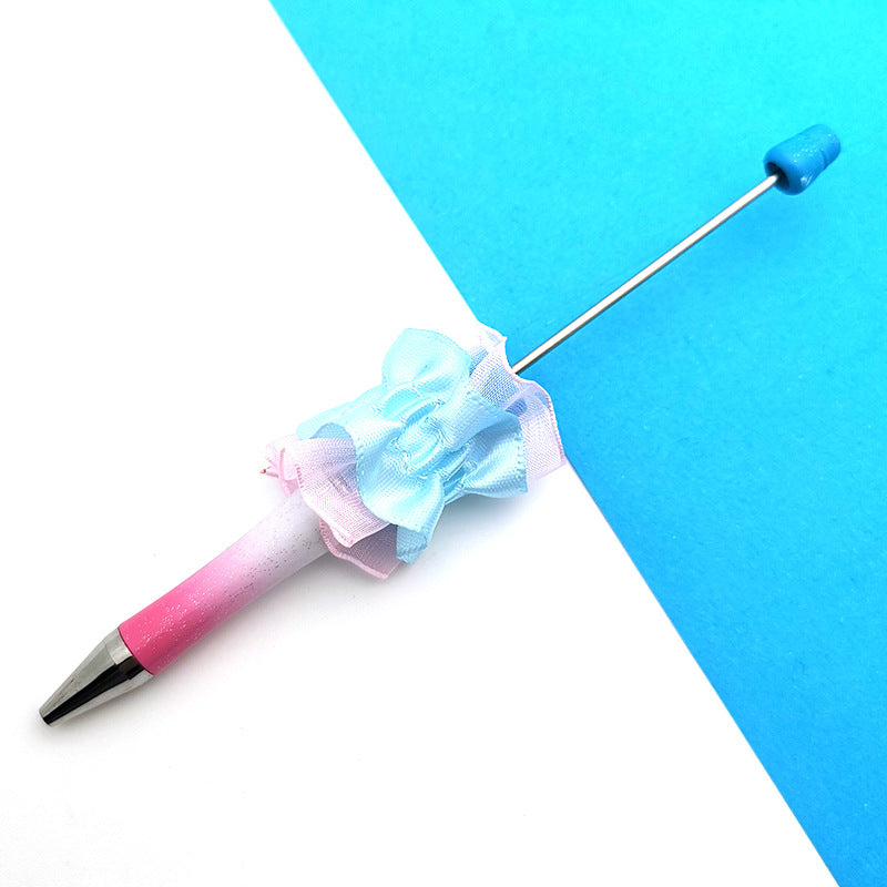 Wholesale Beadable Pens Lattice Lace Cartoon Pen DIY Beaded Pen ACC-PN-QianCai001