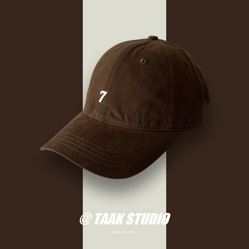 Wholesale Summer Number 7 Embroidered Baseball Cap Hat ACC-HT-UOSU002