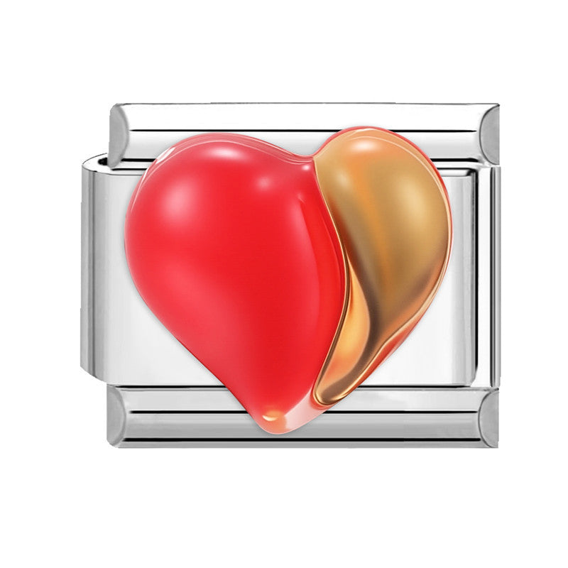 Wholesale Italian Charm Bracelet 9mm DIY Splicing Cute Creative Stainless Steel Composable Bracelet