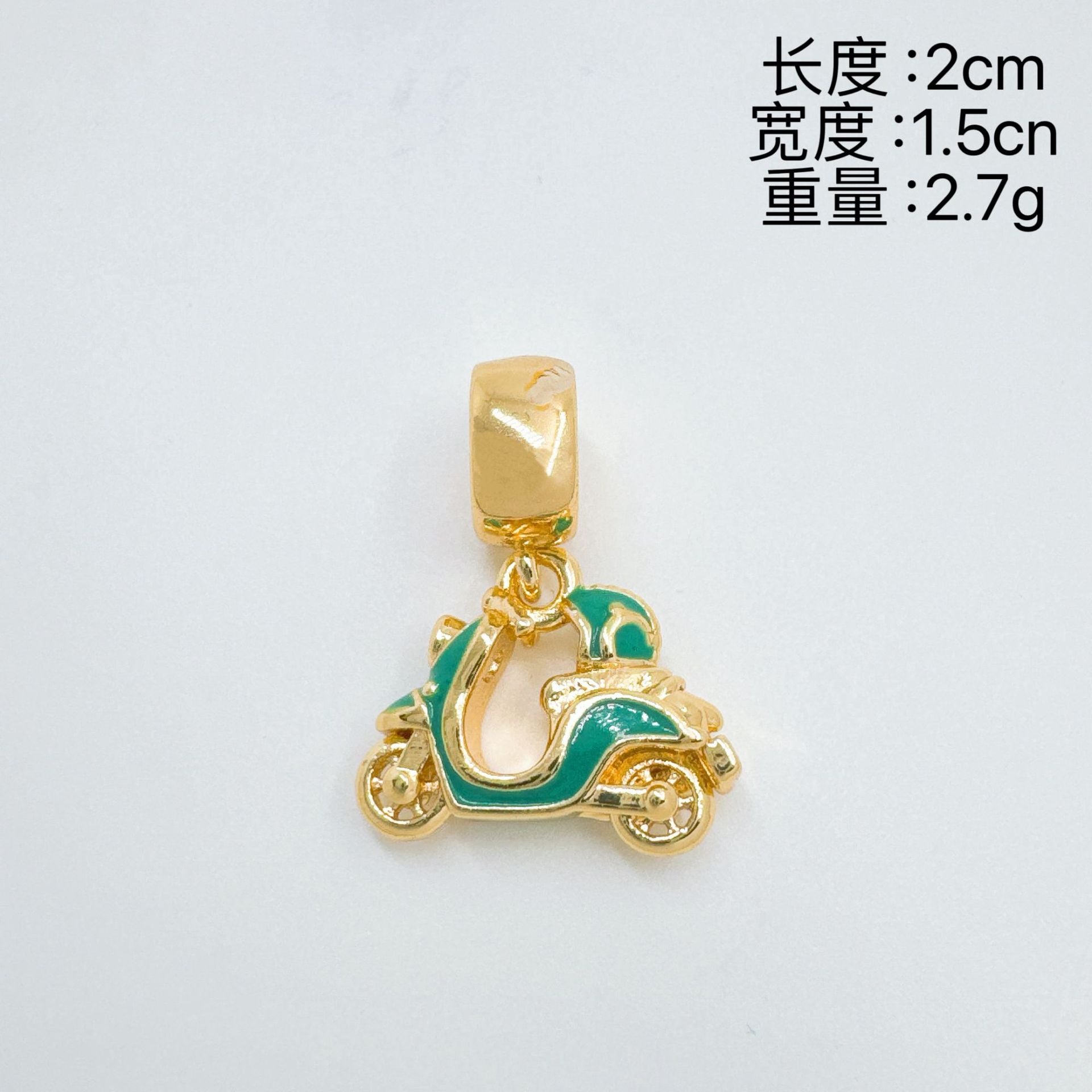 Wholesale Sweet Cool Style Gold Plated Donkey Pendant DIY Jewelry Accessory Gift