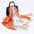 Wholesale 90cm Printed  Silk Women' s Large Square Scarf