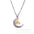 Wholesal women's alloy moon pendant fashion necklace