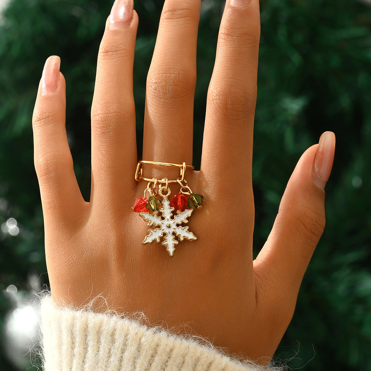 Wholesale Winter Christmas Alloy Ring