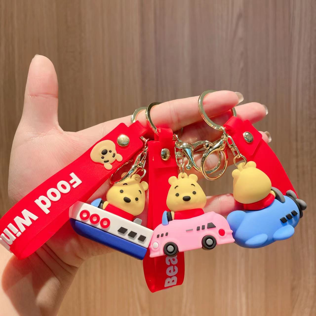 Wholesale Cartoon Cute Silicone Keychain ACCVIP-KC-Qichu004