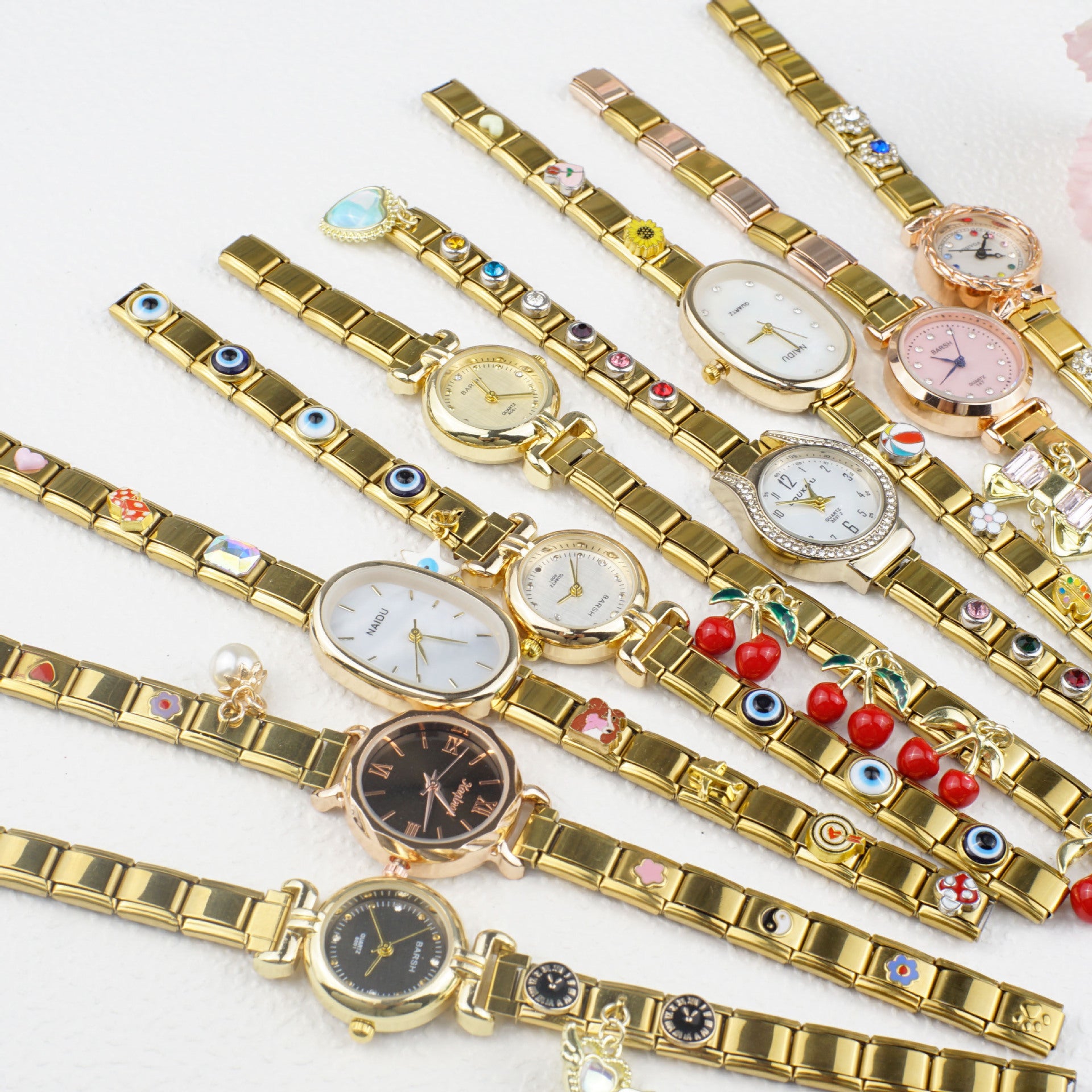 Wholesale Versatile DIY Modular Bracelet with Diamond Inlay