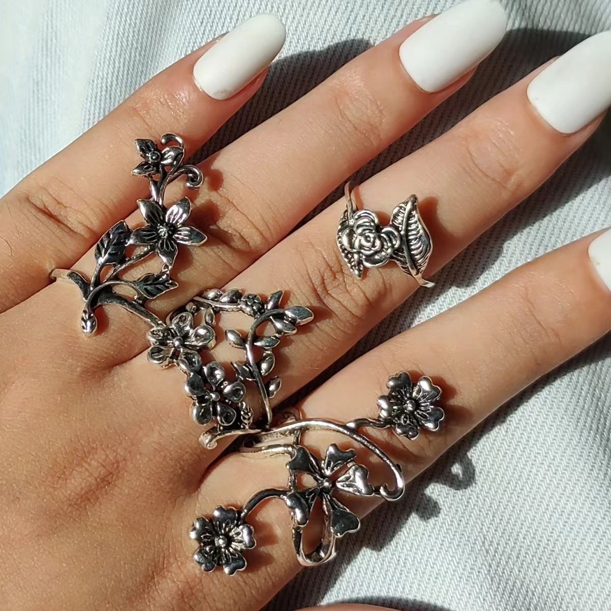 Wholesale  Flower-Shaped Rings