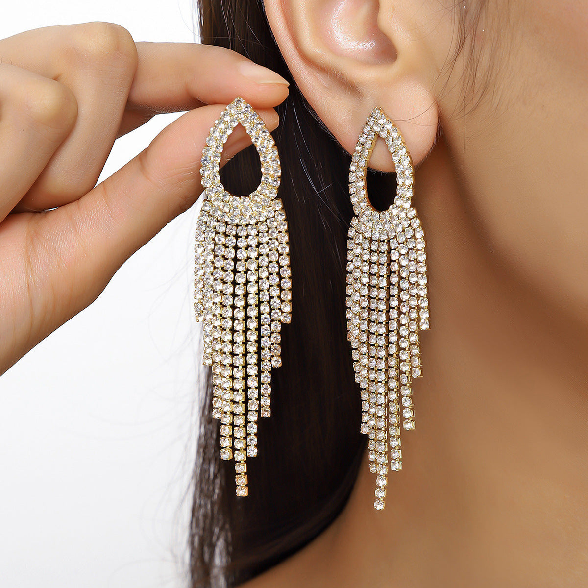 Wholesale  personalized luxury tassel earrings