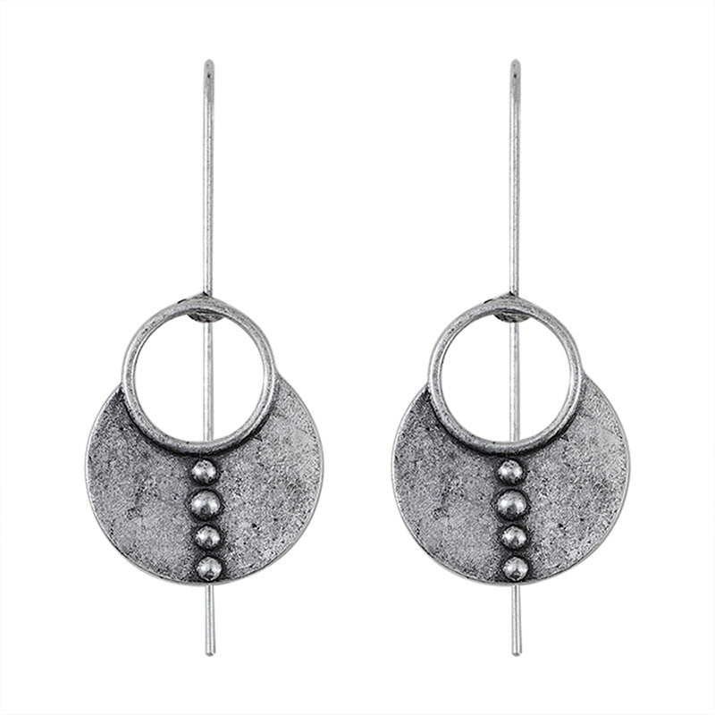 Wholesale  Personalized Retro silver Earrings