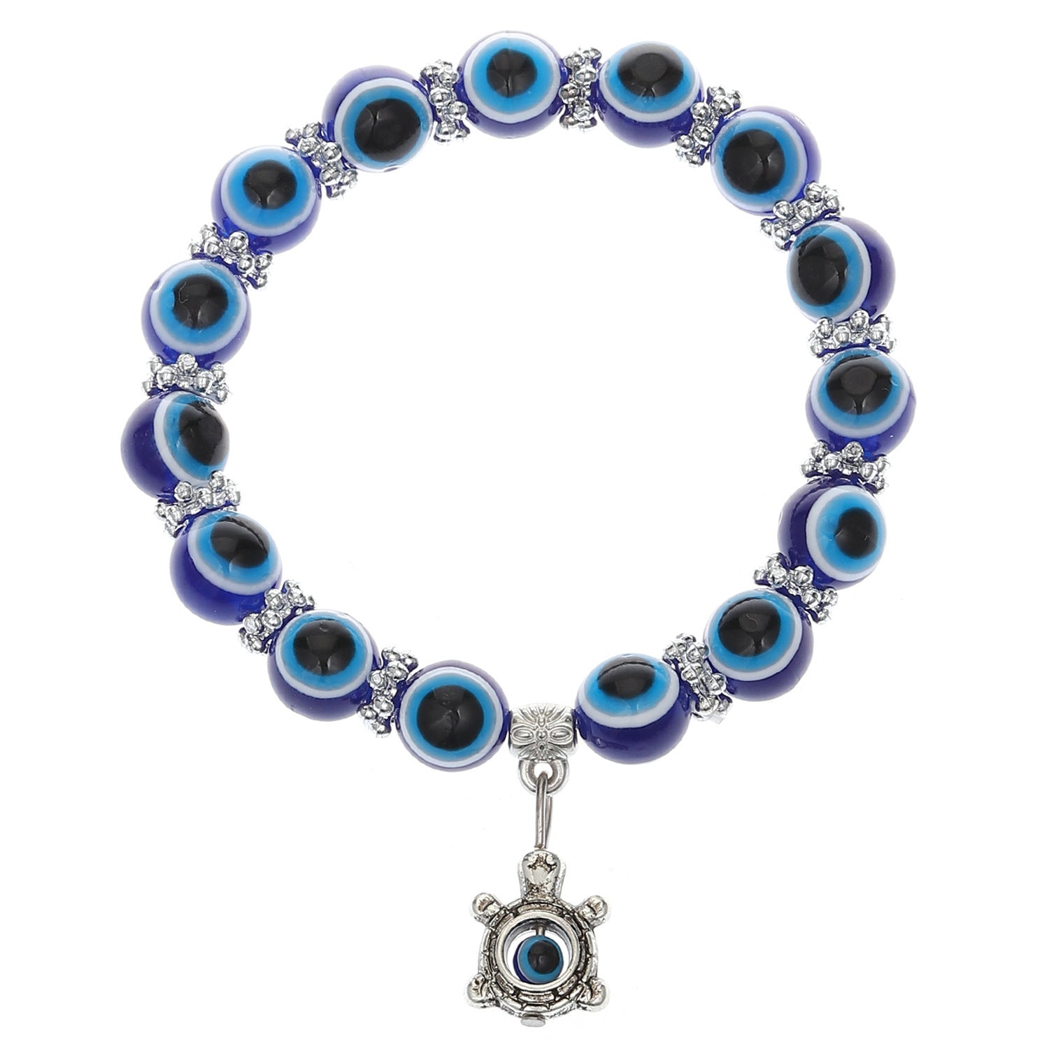 Wholesale Turquoise Evil Eye Cross Bracelet