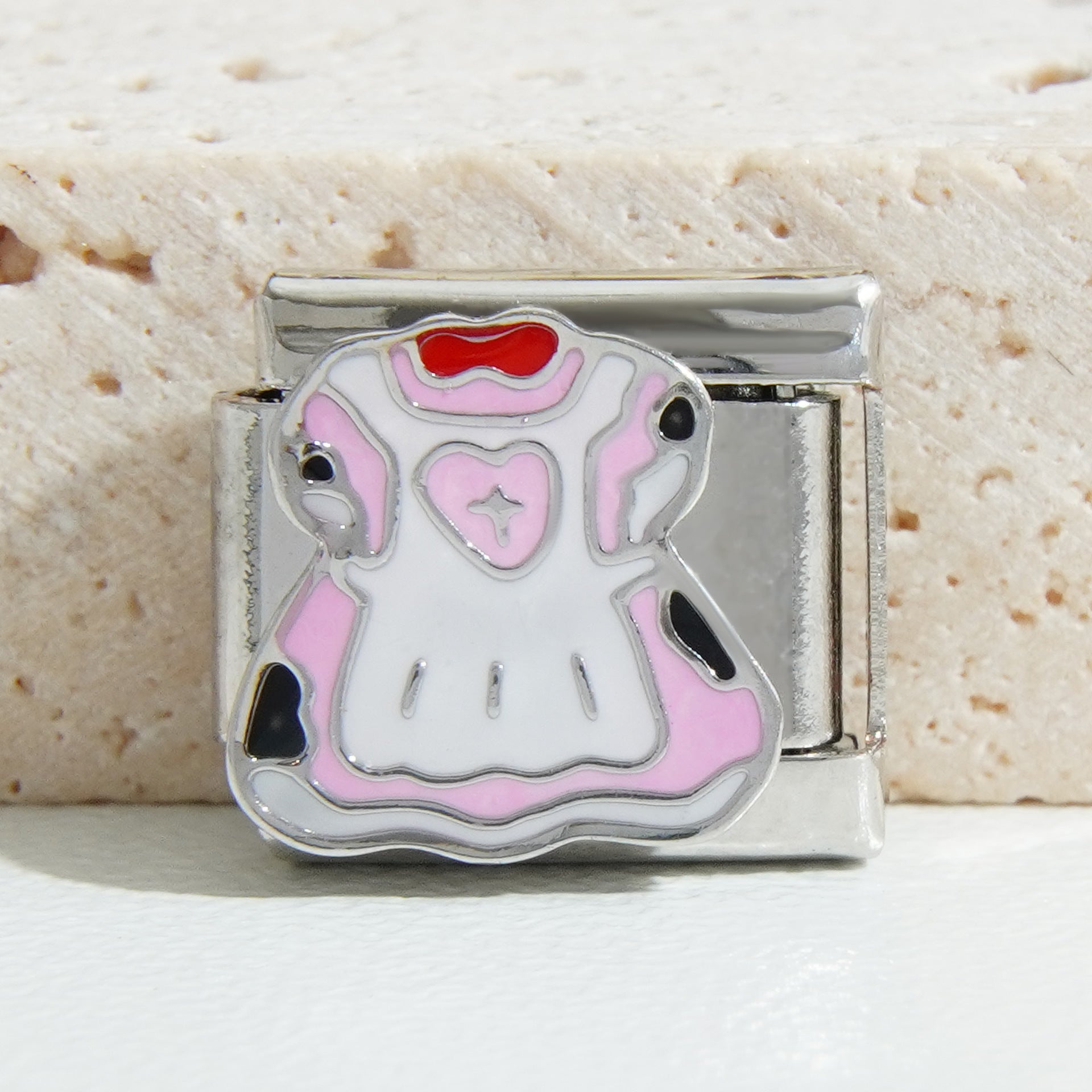 Wholesale Italian Charm Bracelet 9mm DIY Splicing Cute Creative Stainless Steel Composable Bracelet