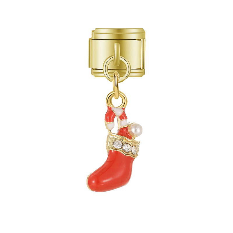 Wholesale Metal Electroplated Christmas DIY Bracelet Making Kit,  Craft Gift Accessory