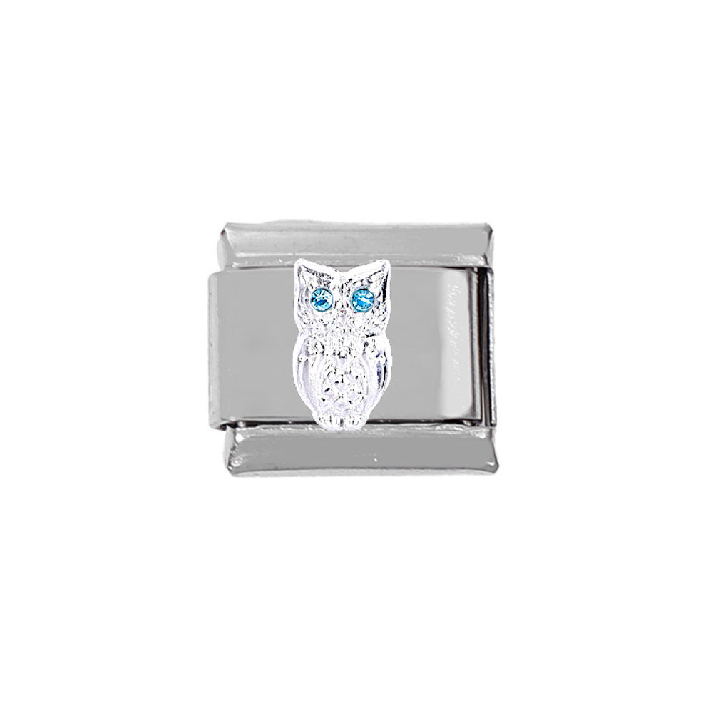 Wholesale 5pcs Italian Charm Bracelet Charm Module Stainless Steel Little Bee Butterfly Bracelet 9mm DIY Pattern Free Stitching Detachable Composable Bracelet ACC-BT-DaLiang017