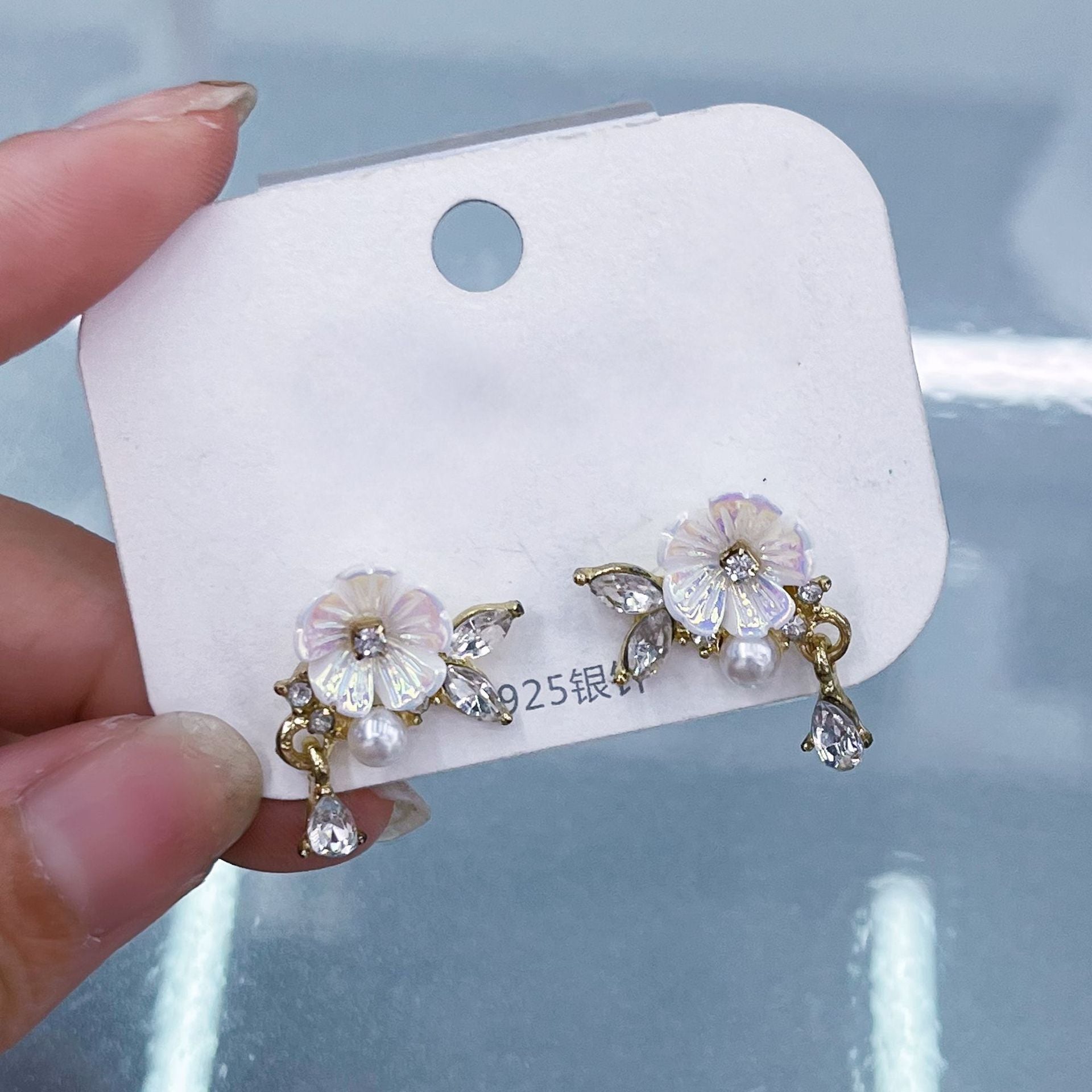 Wholesale Forest Style Earrings Flower Earrings ACC-ES-Hanxi013
