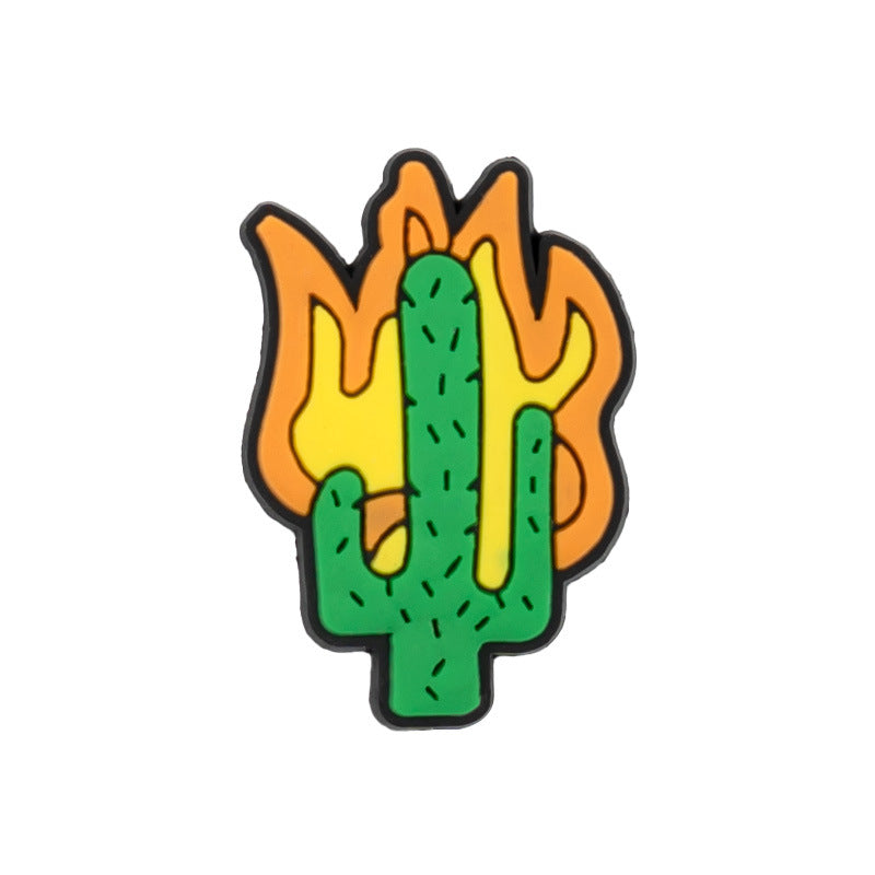 Wholesale Random 100pcs Mexican style Shoes Accessories Shoes Charms